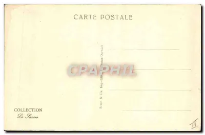 Chamonix - Mont Blanc — Kozy na górze — Kolekcja La Savoie, Braun & Cie, Dornach — Rewers