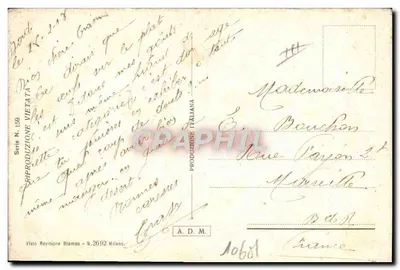 Frau in Pelz — Stil 1920 — Jemoly — Rückseite