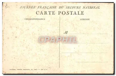 Mulher coroada — cena religiosa — C. Landon 1915 — Verso