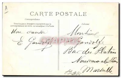 Mulheres e crianças diante de uma casa — editor Colin-Maillard, n° 26/18-04 — Verso