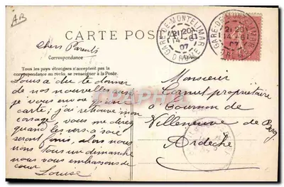 A la Ferme — scène van het platteland — E.L.D. — Achterkant