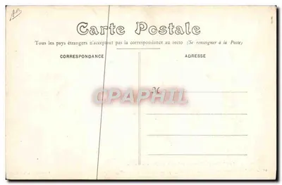 Feste der Jeanne d'Arc in Orléans — Musikfestival 1909 — J. Lodyé, Verlag Orléans, Nr. 20 — Rückseite