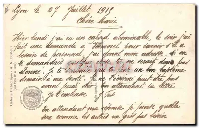 Salandra — O Grande Ministro Italiano — A.N. Paris n°542 — Verso