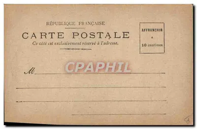 Retrato de um homem barbado — Fotografia Paul Boyer — Paris — Verso