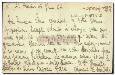 Carmaux — Monument Jean Jaurès — Verso