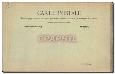 Paul Deschanel — President van de Republiek — Verkozen op 17 januari — L. D. Paris — Achterkant