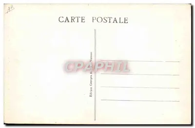 Cocherel (Eure) — O canto preferido do Presidente Briand na pensão « Bon Accueil » — Edição Georges André Vernon — Verso