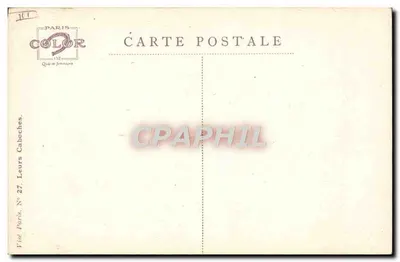 Oficial de caçadores / Lautevehr alemão — Em. Dupurs, Reims 1914 — Verso