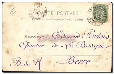 Gleichheit (Parodie) — Phototypie A. Bergeret et Cie, Nancy — Rückseite