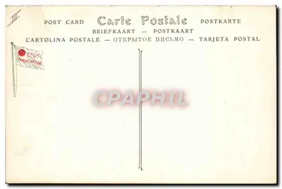 Paquebote-postal Eugène Pereire — Compagnia Geral Transatlântica — Serviços Postais da Méditerâneo — Verso