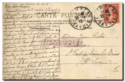 Partenza per le vendemmie — 1ère de Ré — editore non identificato — Verso