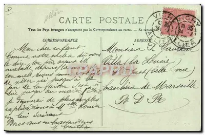Vichy — Contadina bourboniana che va al mercato — LL. — Verso