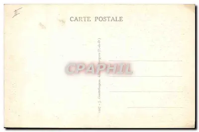L'Auvergne — Vier ezel! — J. Gouttefauges (P.-de-D.) — Achterkant