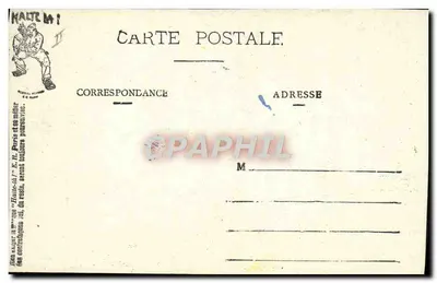 Os Dois Irmãos — Cenas Militares — PARE AÍ! E.R. (modelo depositado) — Verso