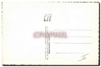 Gisèle Pascal — retrato — Roger Carlet, n°146 — Verso