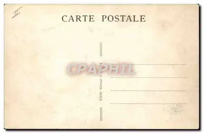 Saint-Zacharie (Var) — Casa do Povo — Verso