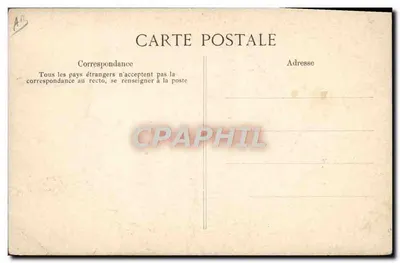 M. Henri Brisson — Retrato — Cliché Manuel — Verso