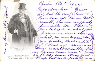 Georges Favon — Devlet Danışmanı ve Ulusal Danışman — G. Lacroix, Tigné