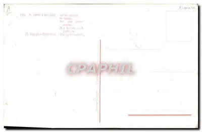 발레리나 — P. Carrier-Belleuse — 출판사 P. Kapphe-Sennés — 뒷면