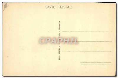 Paquebote "El Biar" — Cie de Navegação Mista (Cie Touache) — Hélio Audry, Marselha — Verso