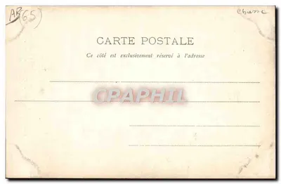 Pyrénées. Kostiumy z Regionu. Łowca Miodu — Rysunek Gorse — Wydawca D.T., n°673 — Rewers