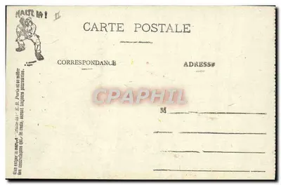 Cenas Militares — Ao Prêt — HALTE-LÀ ! E.R. Paris - Modelo dégoçce — Verso