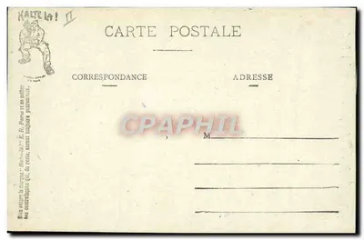 Cenas Militares — HALTE-LÀ! E.R. — (modelo depositado) — Verso