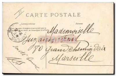 A la Ferme — scène de vie rurale — E.L.D. — Verso