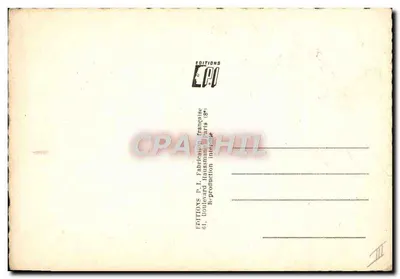 Bilhete postal antigo Cinema Raymond Rouleau — Verso