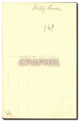 Gene Raymond — ator — Bilhete postal Film Radio, n° 537 — Verso