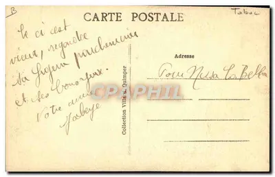 W Bretanii — Fumizna z okolic Quimper — n°4042 — Rewers