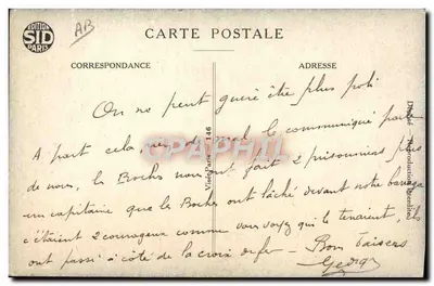 Żołnierz palący fajkę — reklama tytoniu — Wydanie SID Paris n°146 — Rewers