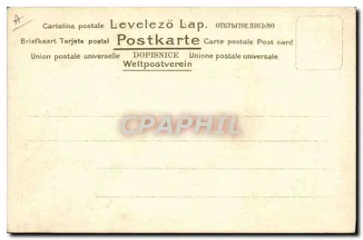 Un hombre fumando un pipa y una mujer sentada a la mesa — editor Levelezö Lap. n°A — Reverso