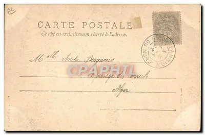 Morlaix — Stara nośna wody — Andrieu, wyd., Morlaix — Rewers