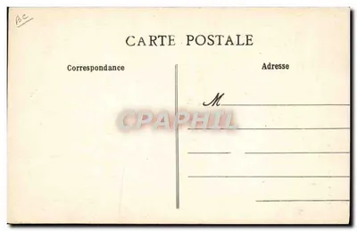 Een man Bouffarde — Collectie H. Laurent, Port-Louis — n° 211 — Achterkant