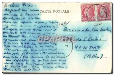 Een goede pijp — Loire — n° 2793 — uitgever Loïc — Achterkant