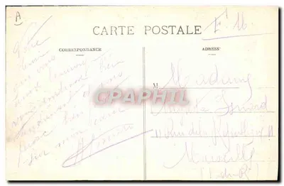 O Canal em Saint-Mansuy — Toul Pitoresco — Gerdolle e Briquet, editores, Toul — Verso