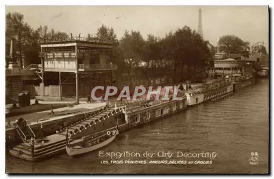 Exposição das três péniche: Amours, Délices e Orgues — Paris