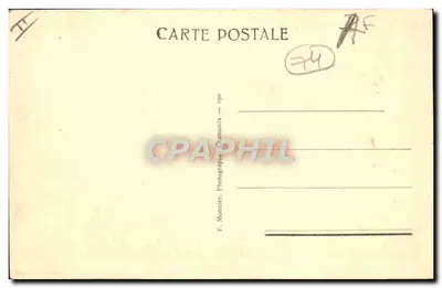 Chamonix — Tête-à-tête — Foto Monnier — Rewers