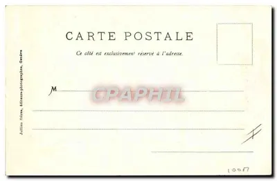 Guarda de Cabras — J.J. 9158 — Julien frères, Genebra — Verso