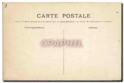 Notre Dame w Paryżu — Scena teatralna z trzema postaciami i koźlakiem — Wydawca A. S., nr 809 — Rewers