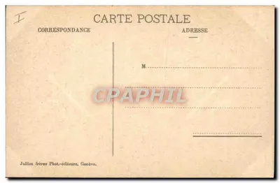 Nos Cumes — Aiguille Verde e o Mont-Blanc — J.J. 3162 — Verso