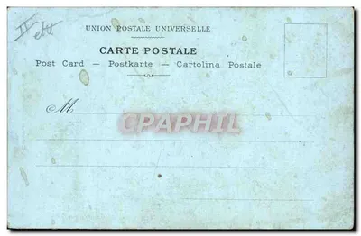 Monaco — Het Paleis — E. Lessoux, Parijs — M. 14 — Achterkant