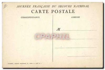 Mãe com criança — cena de guerra — Hélène 1915 — Verso