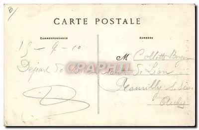 Komfort — Die Unterschrift des Bürgermeisters — Sammlung Villard, Quimper — Rückseite
