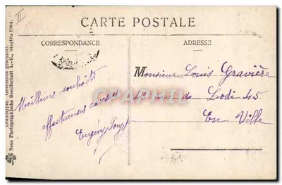 Meisje in bavariërs kostuum — uitgever Neue Photographische Gesellschaft, n° 423/2 — Achterkant