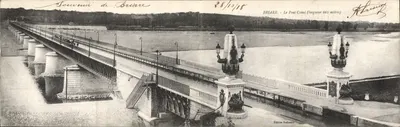 Briare — O Ponte-Canal (comprimento 662 metros) — Edição Bodinass