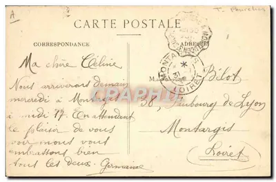 Montluçon — O Canal do Berry — Novas Edições em Montluçon, n°5 — Verso