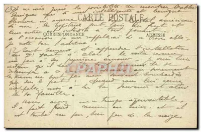 As Vosgas pitorescas — Os Schlitteurs descendo os bosques da montanha — Foto Hommager et Chret, Epinal, n°195 — Verso