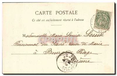 Pięć zmysłów — Słuch — Fototyp A. Bergewet & Cie, Nancy, n°2 — Rewers